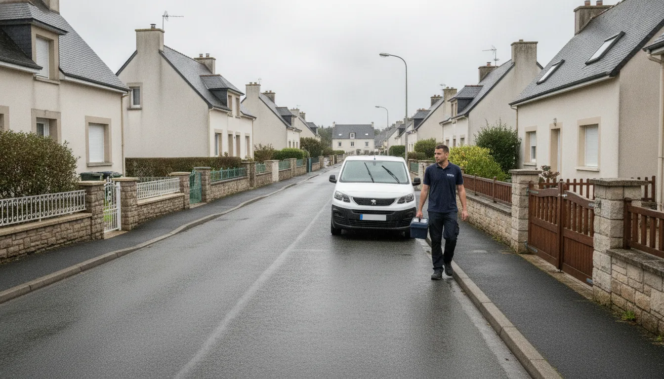 Dépannage pompe de relevage Gouesnach – intervention locale / la ville